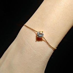 Jewelry - 14K Gold Plated Diamond Bracelet Jewelry - 14K Gold Plated Diamond Bracelet